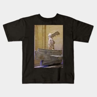 The Winged Victory of Samothrace Kids T-Shirt